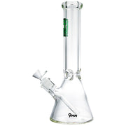 (WATER PIPE) 14" KRAVE 9MM THICK BEAKER - GREEN