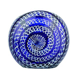 (HAND PIPE ) 4.5" WHITE THREAD ON BLUE BODY - ASSORTED COLOR