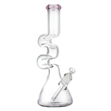 (WATER PIPE) 15" ZONG 9MM THICK - PINK