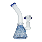 (RIG) 6" OIL RIG WATER PIPE - CL869 - BLUE