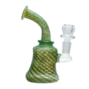 (RIG) 6" OIL RIG WATER PIPE - GREEN