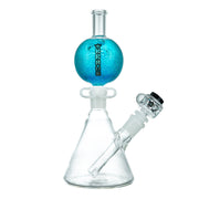 (FREEZABLE) KRAVE 10" DOME WATER PIPE - BLUE