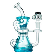 (FREEZABLE) KRAVE 6.5" RECYCLER - SLIME TEAL