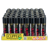 (LIGHTER) CLIPPER LIGHTER 48CT - RAW BLACK