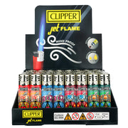 (TORCH) CLIPPER JET FLAME 48CT - SHINY BEATLE