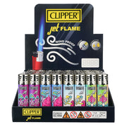 (TORCH) CLIPPER JET FLAME 48CT - PSYCHEDELIC 2