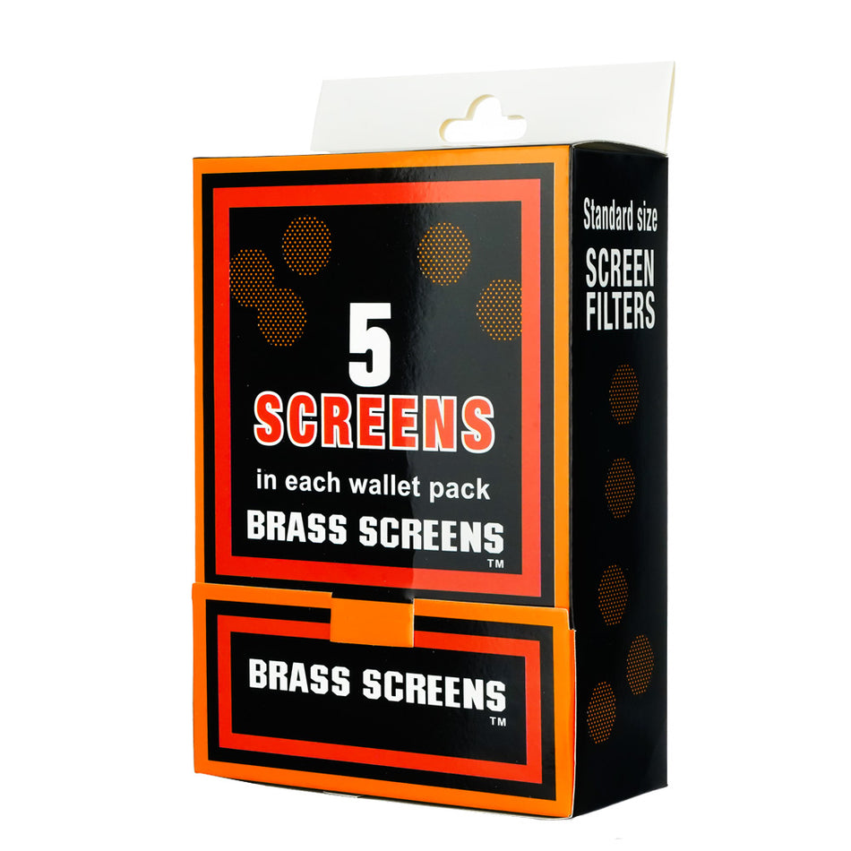 BRASS SCREENS 5 PACK BOX