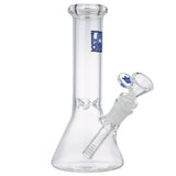 (WATER PIPE) 8" KRAVE BEAKER - BLUE