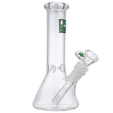 (WATER PIPE) 8" KRAVE BEAKER - GREEN