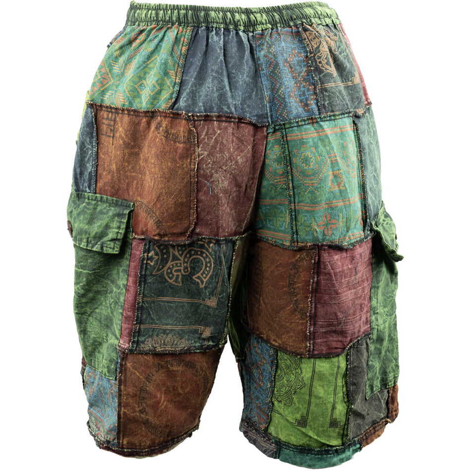 (CLOTHE) PATCHWORK 4 POCKET SHORTS