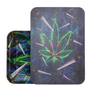 (TRAY) 3D DESIGN METAL WITH MAGNET LID 6" X 7" - #2