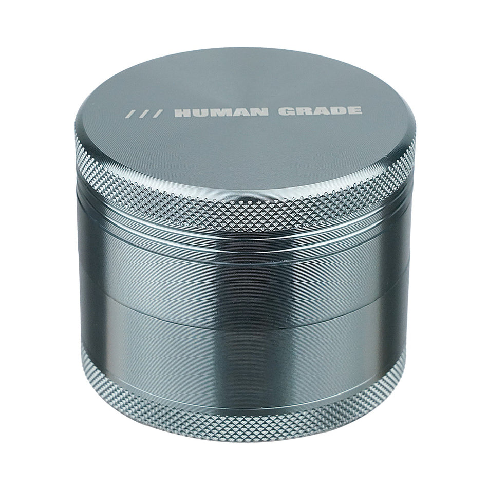 (GRINDER) 2" HUMAN GRADE 4PC #1A - GUNMETAL