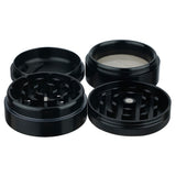 (GRINDER) 2" HUMAN GRADE 4PC #1A - GUNMETAL