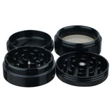 (GRINDER) 2" HUMAN GRADE 4PC #1A - BLACK