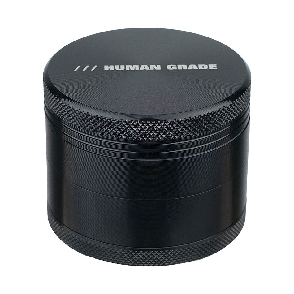 (GRINDER) 2" HUMAN GRADE 4PC #1A - BLACK