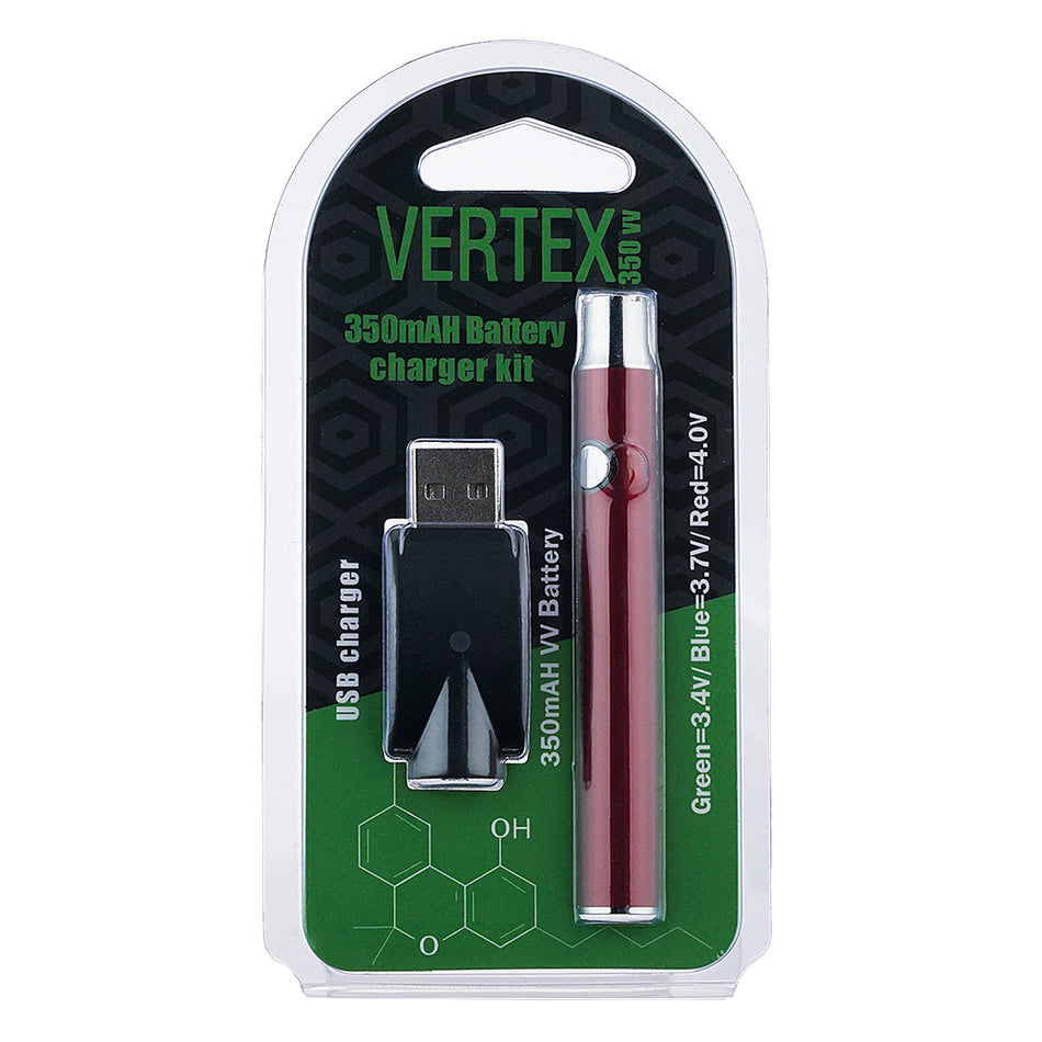 (BATTERY) VERTEX 350MAH BATTERY WITH CHARGER