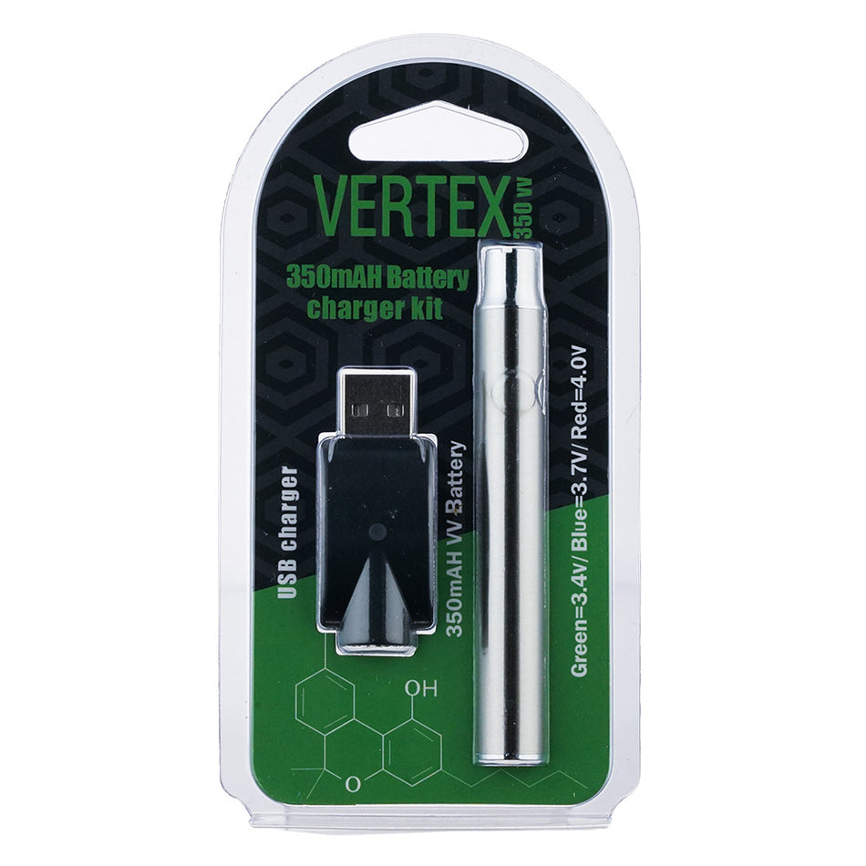(BATTERY) VERTEX 350MAH BATTERY WITH CHARGER