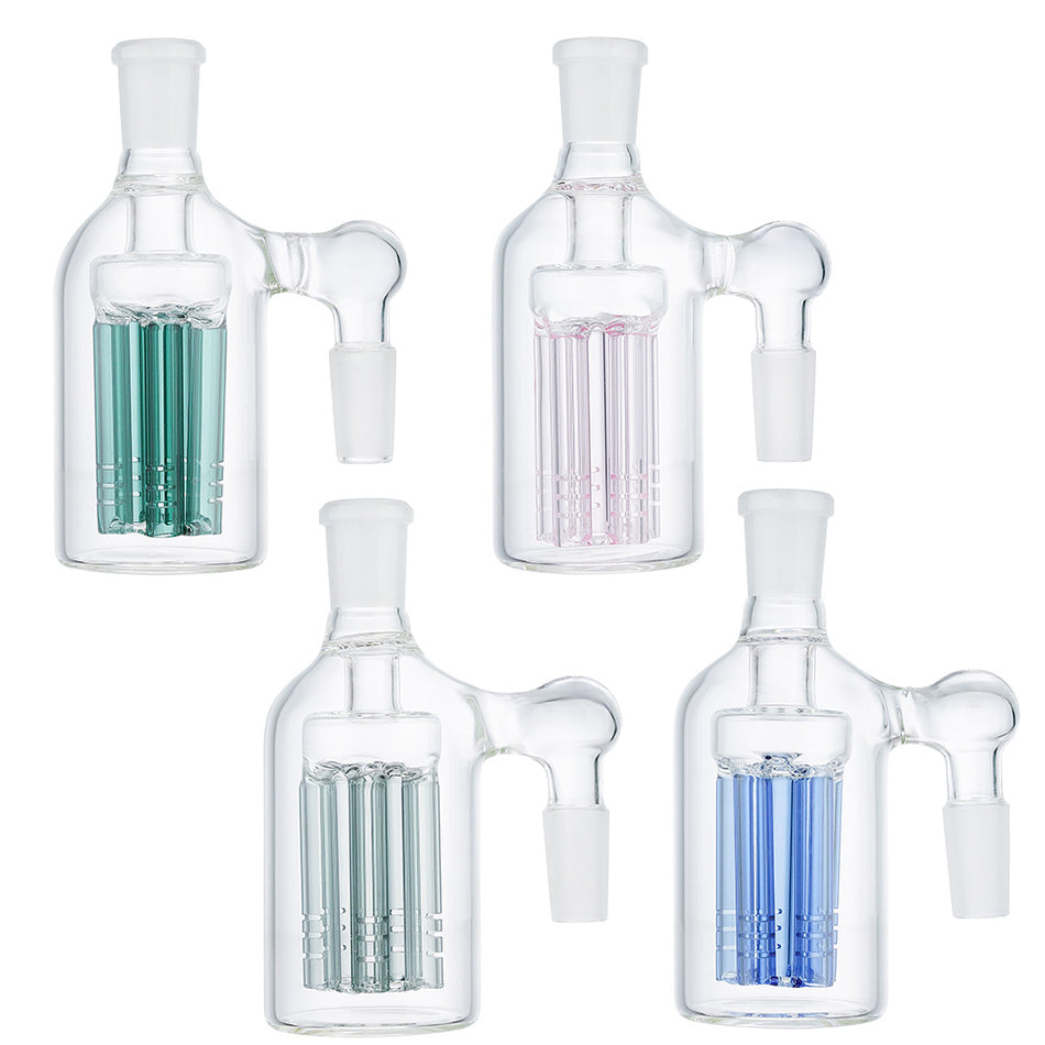 (ASH CATCHER) 4" 5 ARMS 14mm 90° - PINK