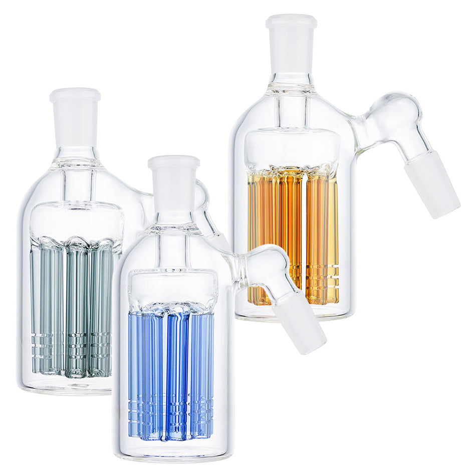 (ASH CATCHER) 4.5" 8 ARMS 14mm 45° - BLUE