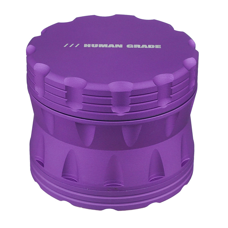 (GRINDER) 2.5" HUMAN GRADE 4PC #2A - PURPLE