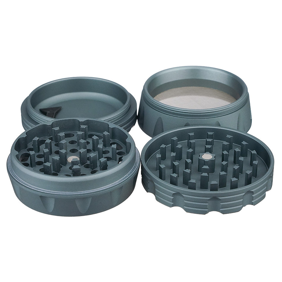 (GRINDER) 2.5" HUMAN GRADE 4PC #2A - BLACK
