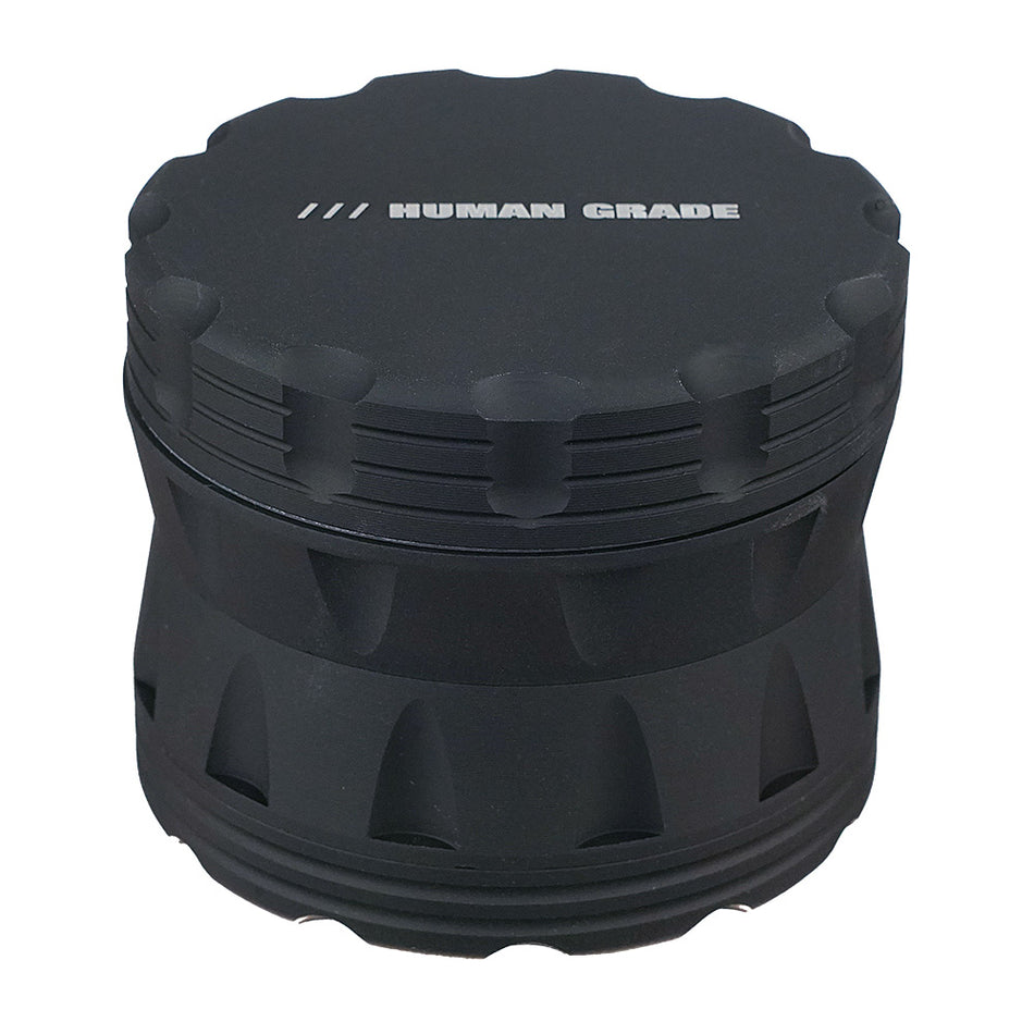 (GRINDER) 2.5" HUMAN GRADE 4PC #2A - BLACK