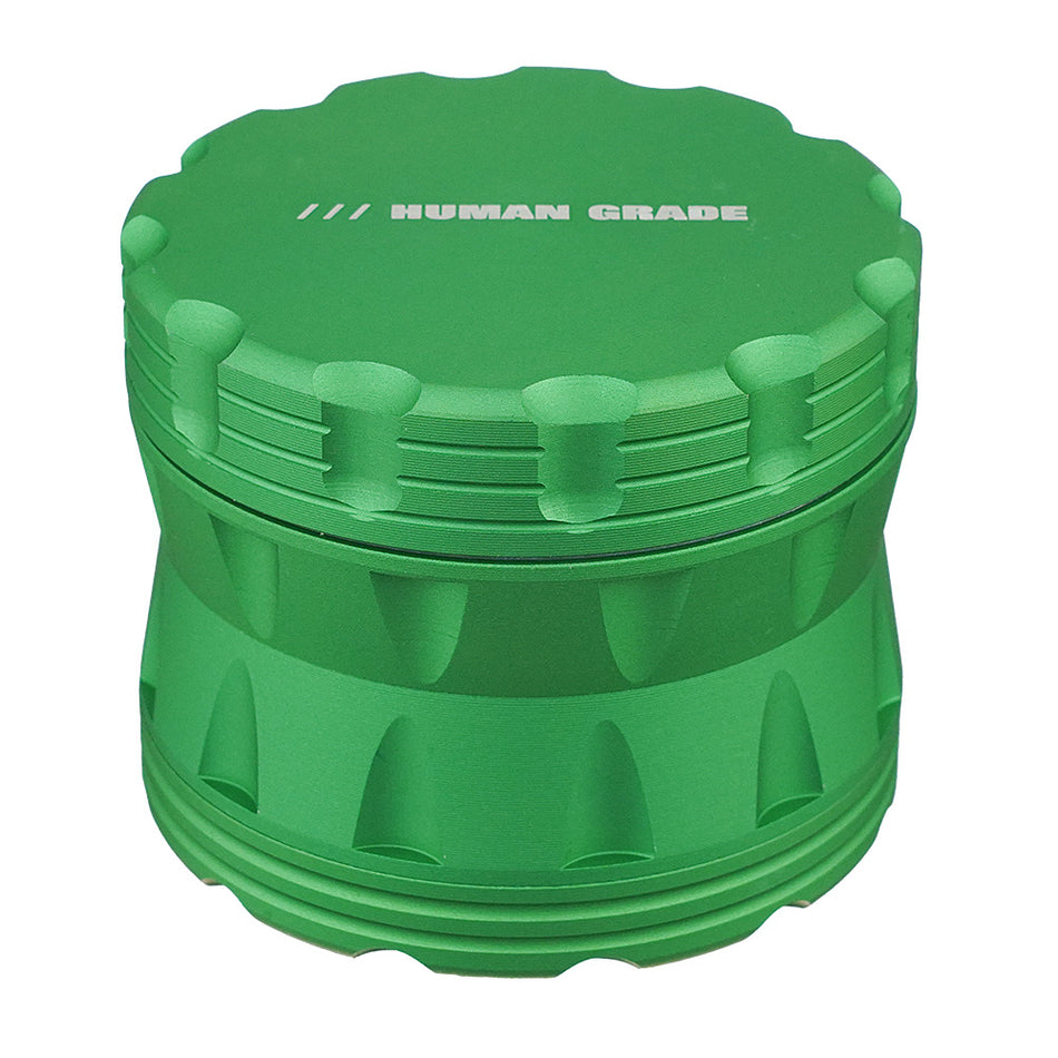 (GRINDER) 2.5" HUMAN GRADE 4PC #2A - GREEN