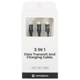 (USB CHARGER) VAPORESSO 3 IN 1 CHARGING CABLE 3.3 FEET