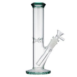 (WATER PIPE) 9" STRAIGHT - TEAL