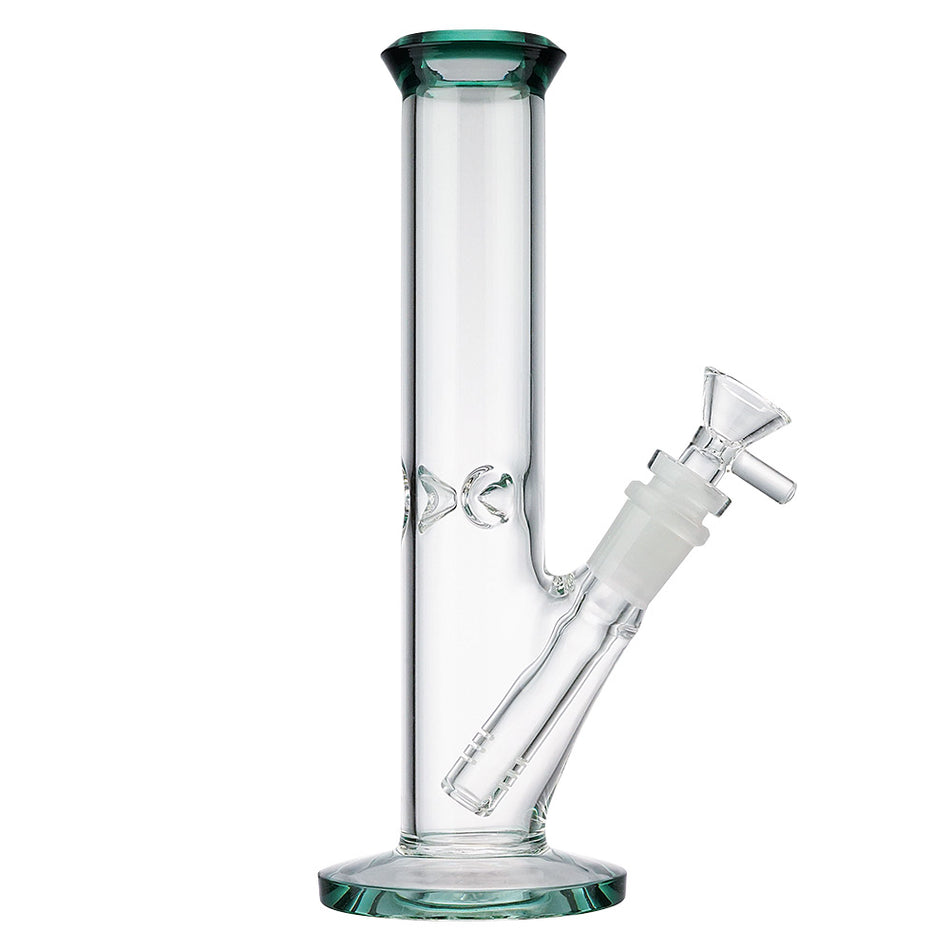 (WATER PIPE) 9" STRAIGHT - TEAL