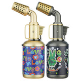 (TORCH) SCORCH BLOW STYLE - GOLD LOVE PEACE