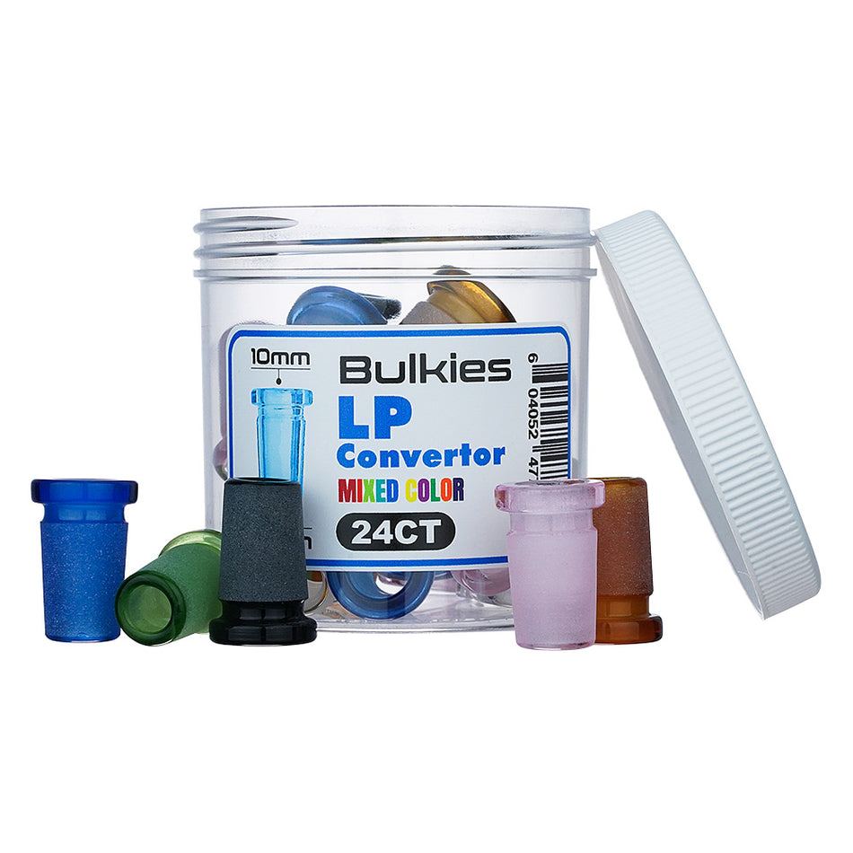 (CONVERTOR) BULKIES JAR 14MM TO 10MM 24CT - MIXED COLOR
