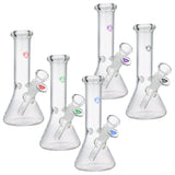 (WATER PIPE) 8" ASTRO PLUTO BEAKER - PURPLE