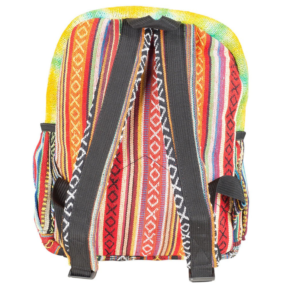(BAG) MINI HEMP BACKPACK - MUSHROOM