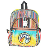 (BAG) MINI HEMP BACKPACK - EVIL EYE