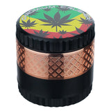 (GRINDER) 2.5" CHROMIUM CRUSHER TWO TONE EZ GRIP 6CT SET