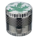 (GRINDER) 2.5" CHROMIUM CRUSHER TWO TONE EZ GRIP 6CT SET