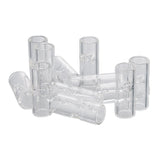 GLASS CLEAR TIPS JAR - 100CT