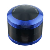 (GRINDER) 2.5" CHROMIUM CRUSHER 4PC #70085 - BLUE