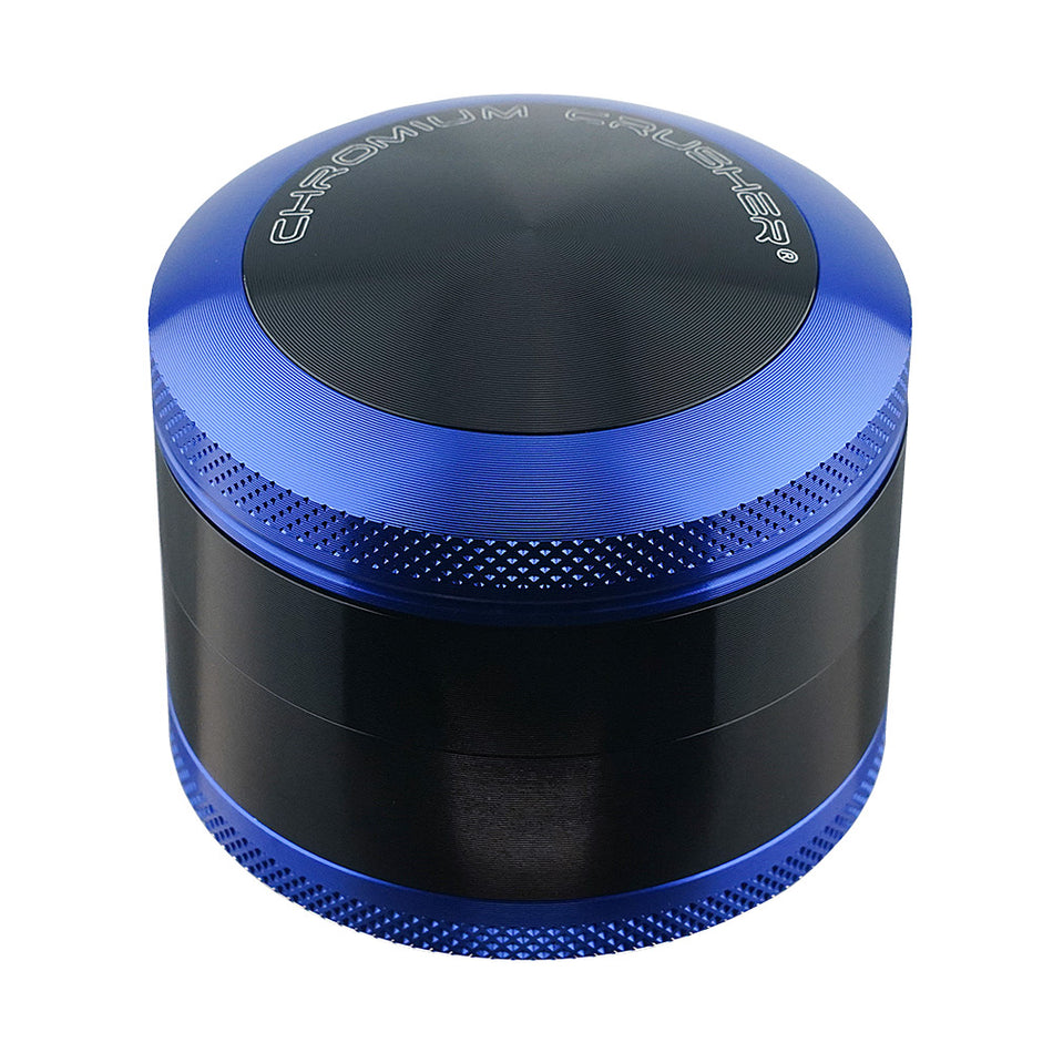 (GRINDER) 2.5" CHROMIUM CRUSHER 4PC #70085 - BLUE