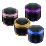 (GRINDER) 2.5" CHROMIUM CRUSHER 4PC #70085 - PURPLE