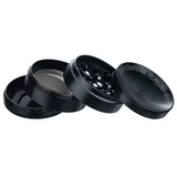 (GRINDER) 2.5" CHROMIUM CRUSHER VORTEX 4 - BLACK