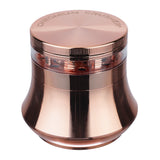 (GRINDER) 2.5" CHROMIUM CRUSHER WIDE VASE - ROSEGOLD