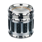 (GRINDER) 2.75" CHROMIUM CRUSHER VORTEX DELUXE - SILVER