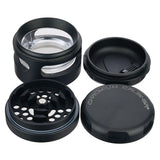 (GRINDER) 2.5" CHROMIUM CRUSHER 4PC - BLACK