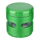 (GRINDER) 2.5" CHROMIUM CRUSHER 4PC - GREEN