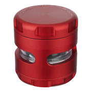 (GRINDER) 2.5" CHROMIUM CRUSHER 4PC - RED