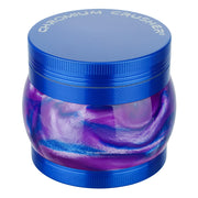 (GRINDER) 2.5" CHROMIUM CRUSHER RESIN MARBLE - BLUE