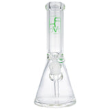 (WATER PIPE) 12" KRAVE 9mm THICK BEAKER - GREEN