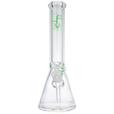 (WATER PIPE) 12" KRAVE 9mm THICK BEAKER - GREEN